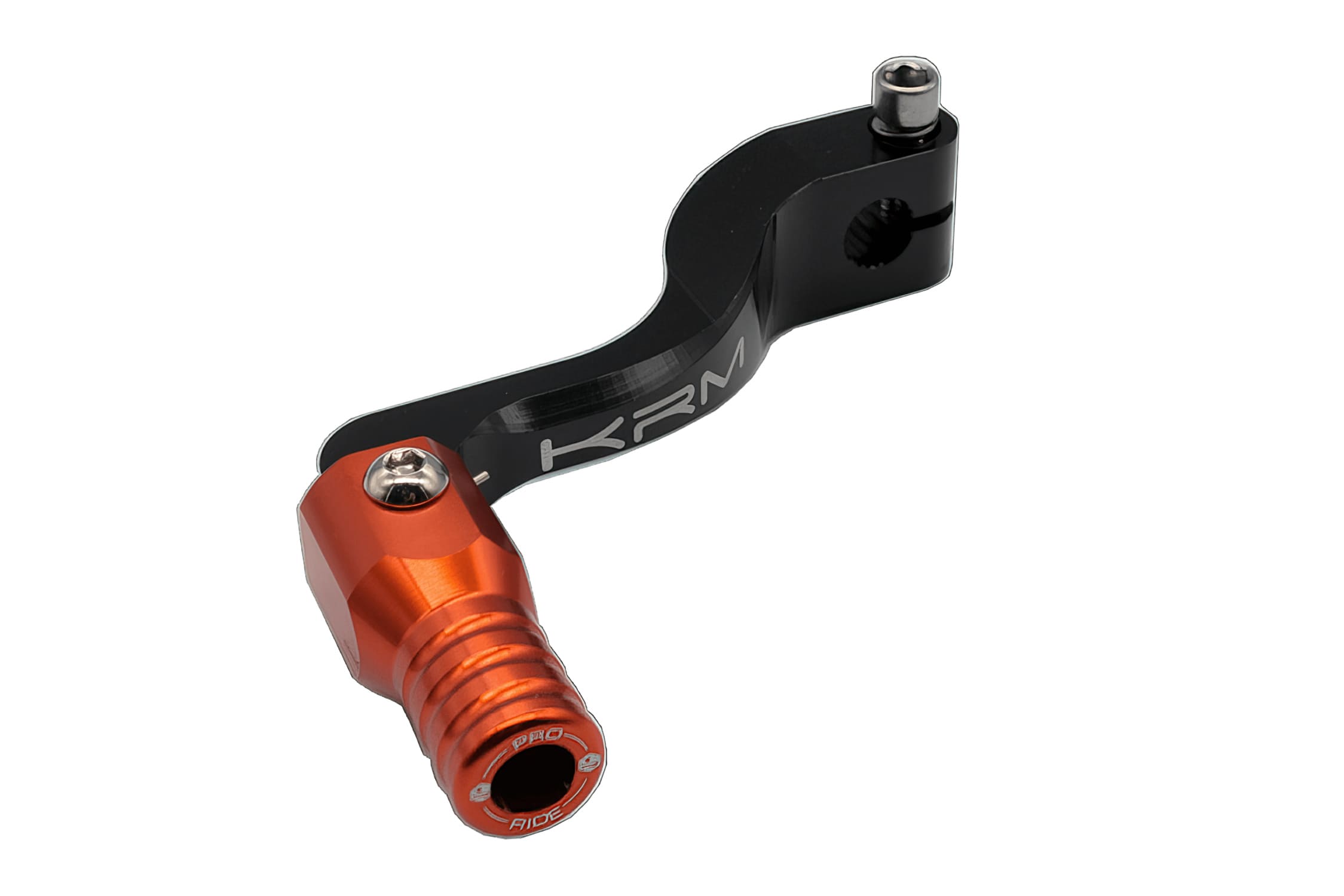 KR579F Pedalina cambio KRM nero / arancione Minarelli AM6, COD: KR579F