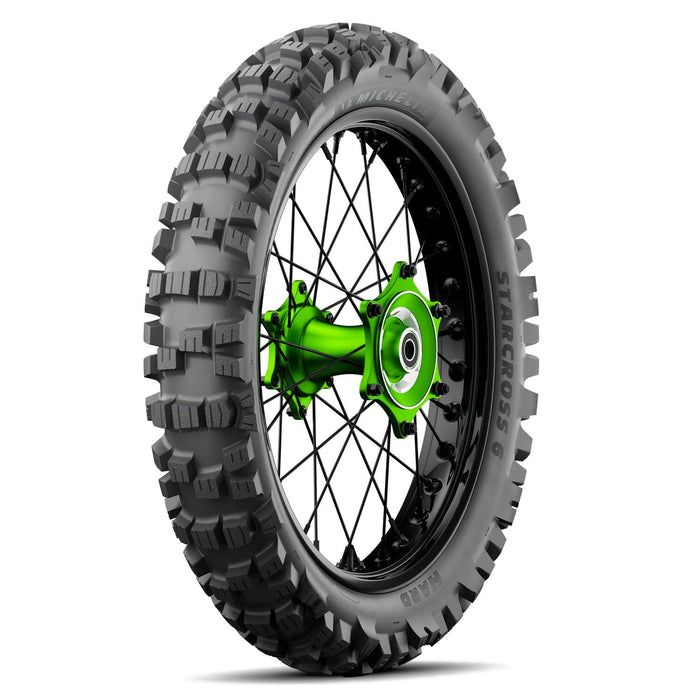 PNEU-MI247344 Pneumatico motocross posteriore 19'' 110/90-19 Michelin Starcross 6 Hard TT 62M (NHS), COD: PNEU-MI247344