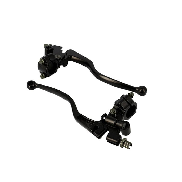 CGN510779 Leva freno lunga con supporto per specchietto e interruttore luce freno nero (set), COD: CGN510779