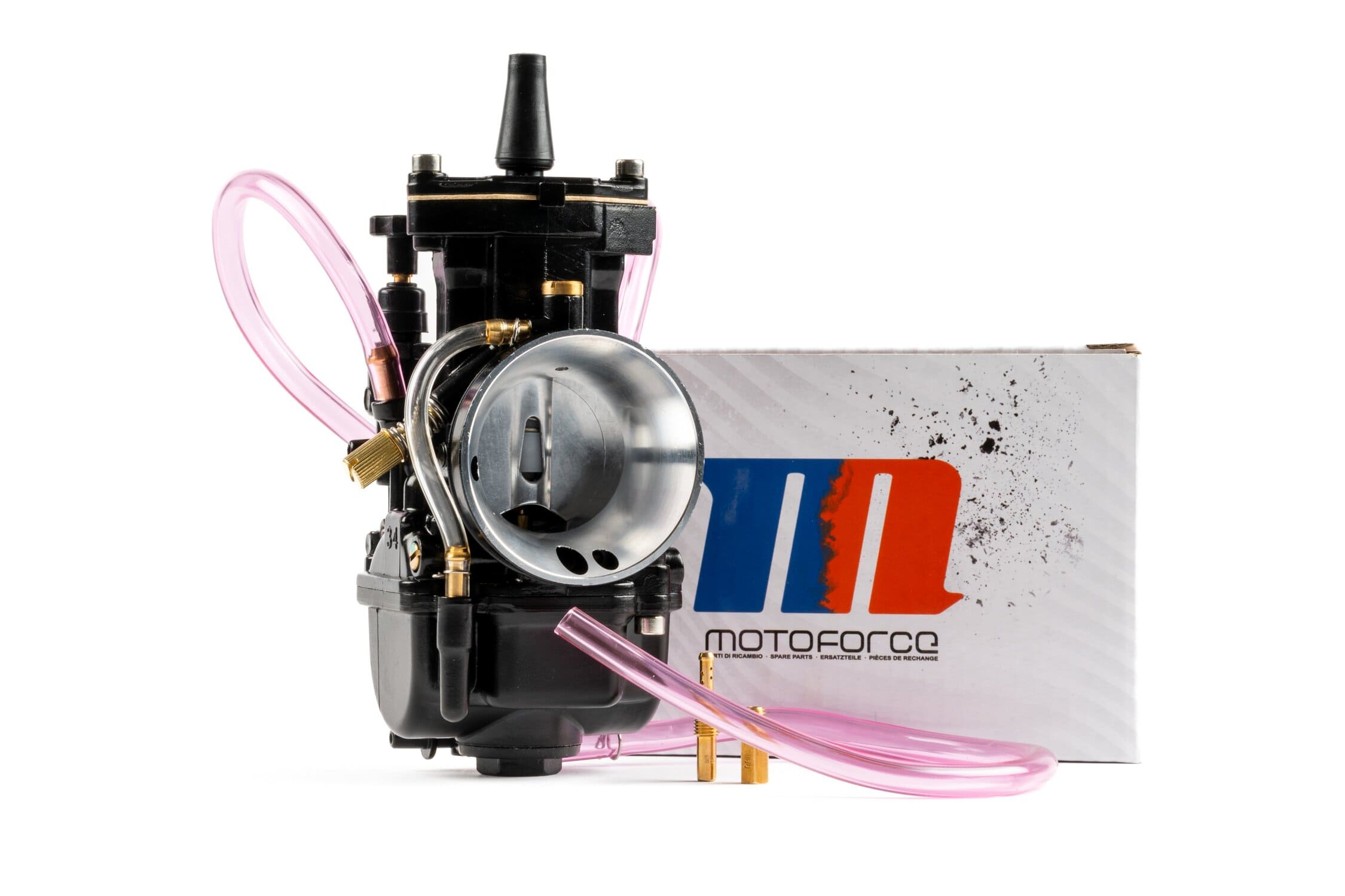 MF16.20606/BK Carburatore 34mm tipo PWK Motoforce Racing Nero, COD: MF16.20606/BK