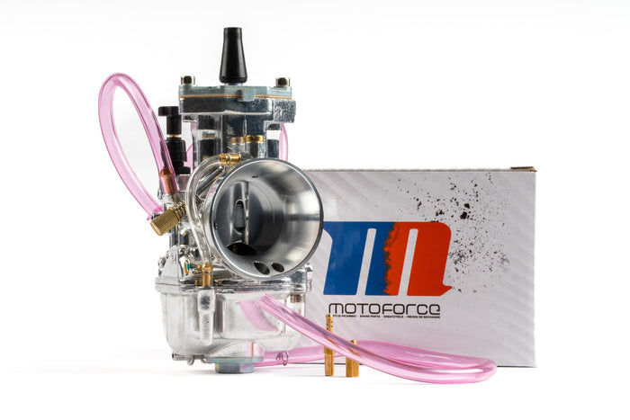mf16.20505/cr carburatore tipo pwk motoforce racing cromato 32mm, COD: MF16.20505/CR