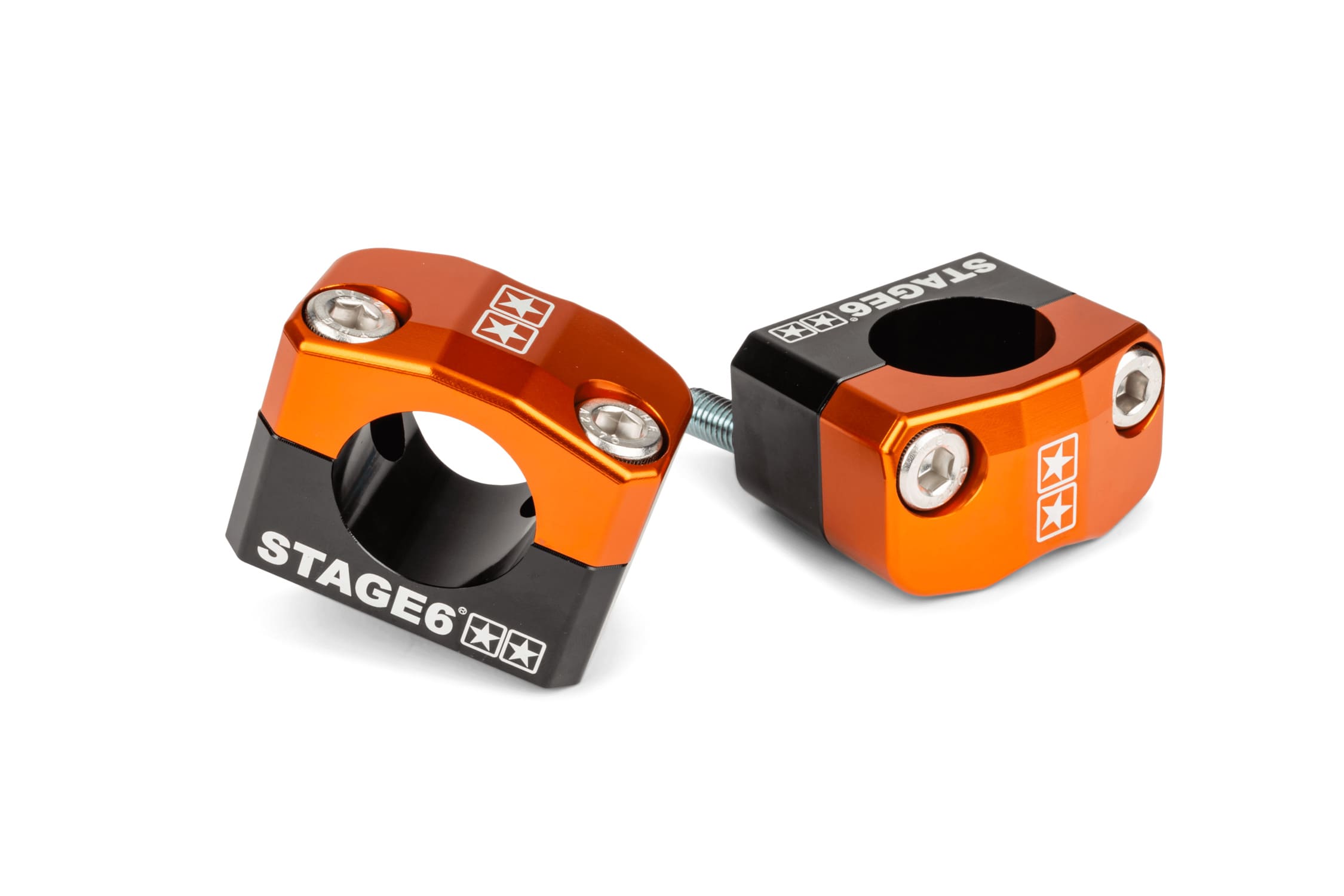 S6-196010/OR Supporti / Fascette Manubrio Stage6 28,6mm arancione, COD: S6-196010/OR