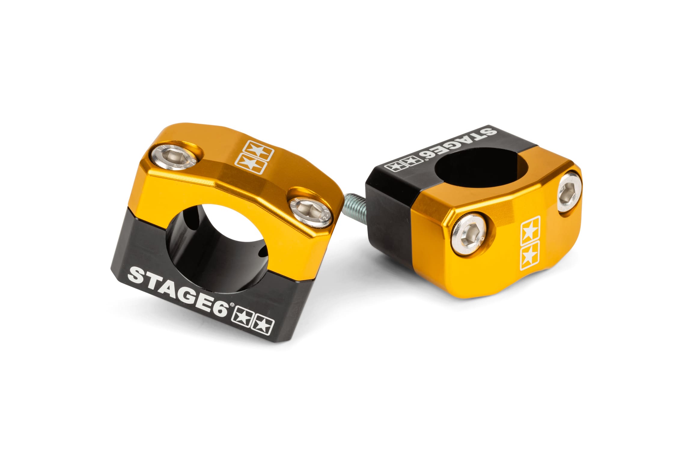 S6-196010/YE Supporti / Fascette Manubrio Stage6 28,6mm giallo, COD: S6-196010/YE