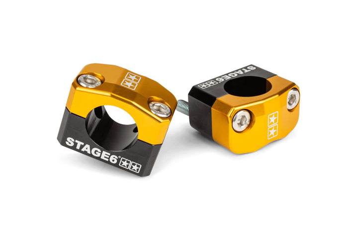 S6-196010/YE Supporti / Fascette Manubrio Stage6 28,6mm giallo, COD: S6-196010/YE