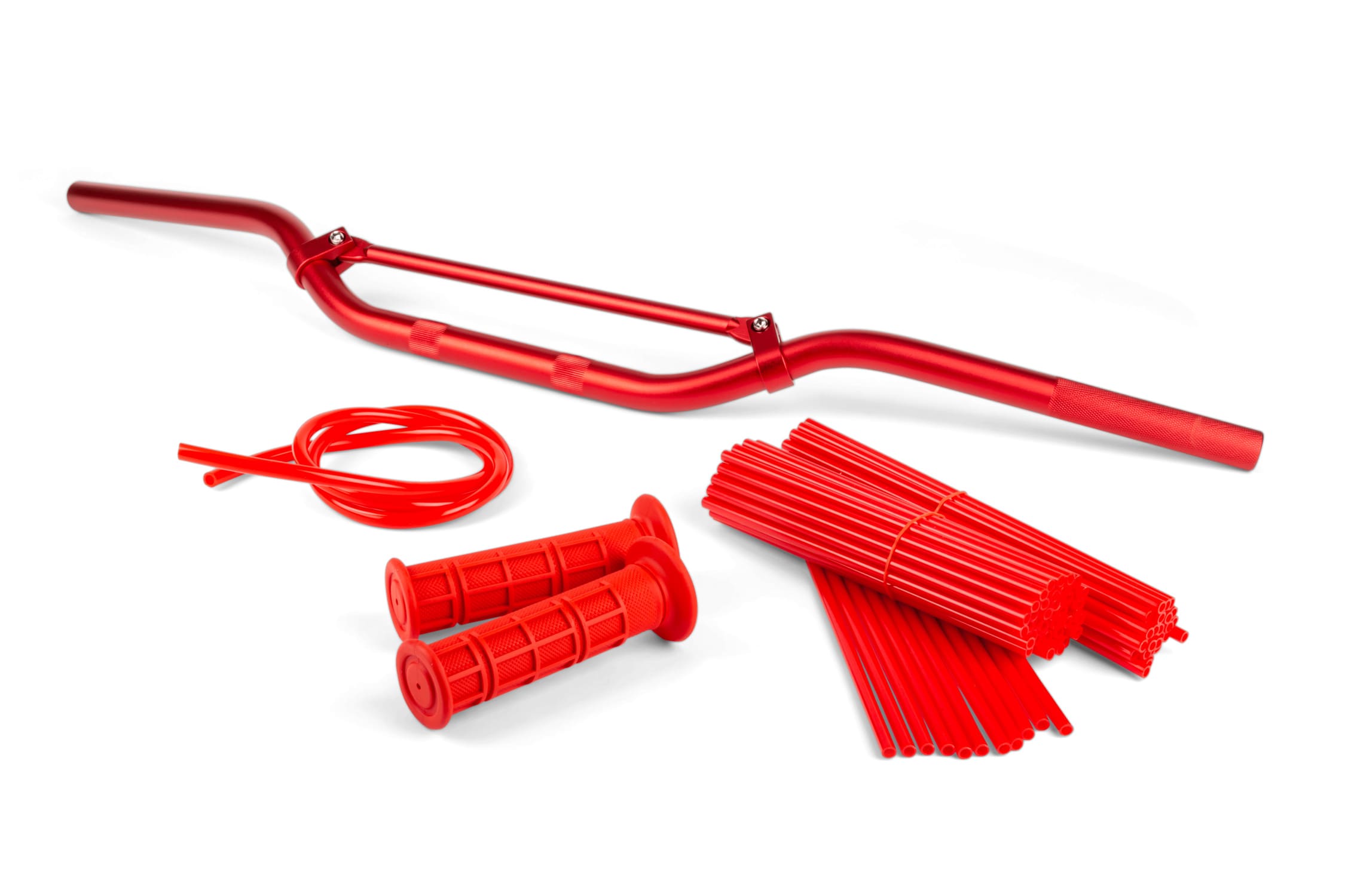 TP-M50HANDLE22/RE Red tuning style kit with 22mm handlebar