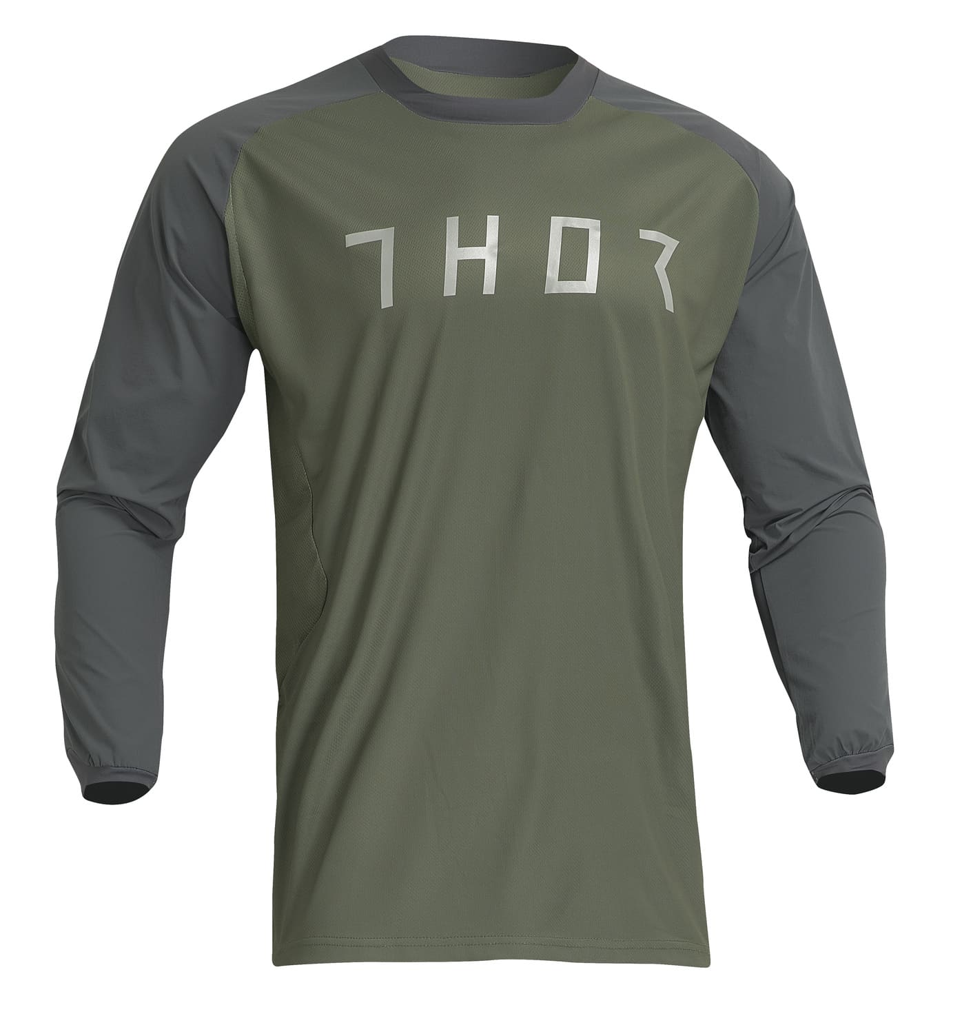 TH29107171 Maglia cross Thor Terrain verde oliva / antracite 3X