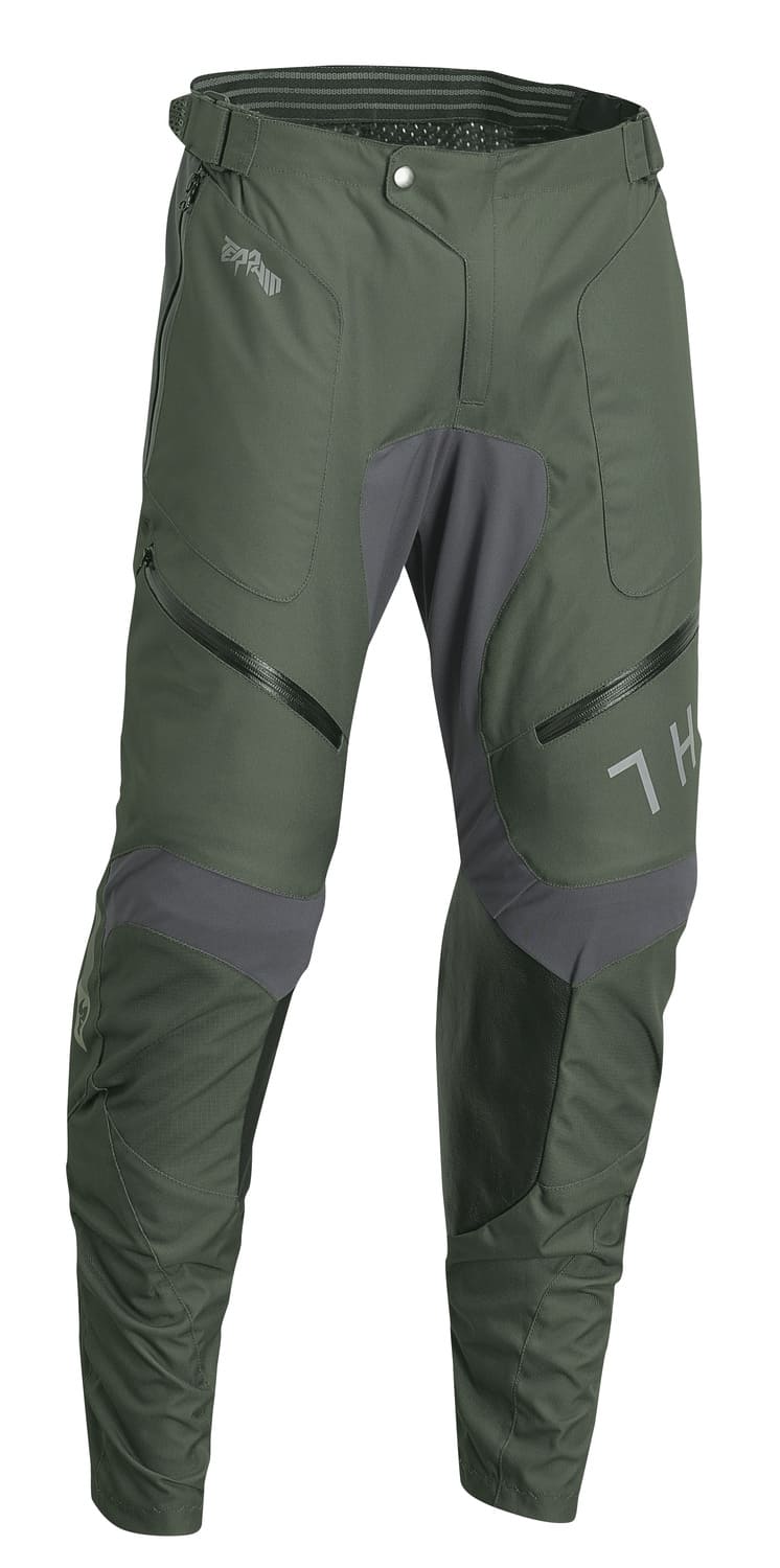 TH290110439 Pantaloni cross Thor Terrain "In the boot" verde oliva / antracite 48