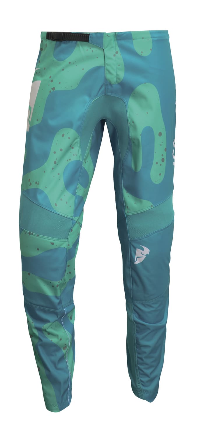 TH29020323 Pantaloni cross Thor Sector donna Disguise turchese / Acidqua 13/14