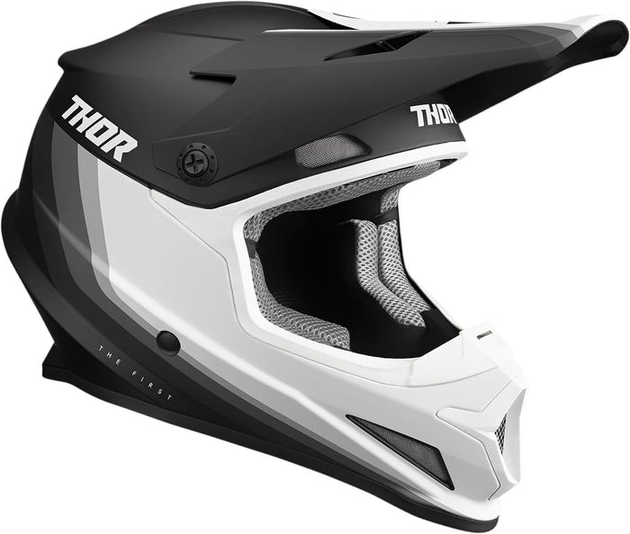 TH01107319 Casco cross Thor Sector Mips nero / bianco 2XL