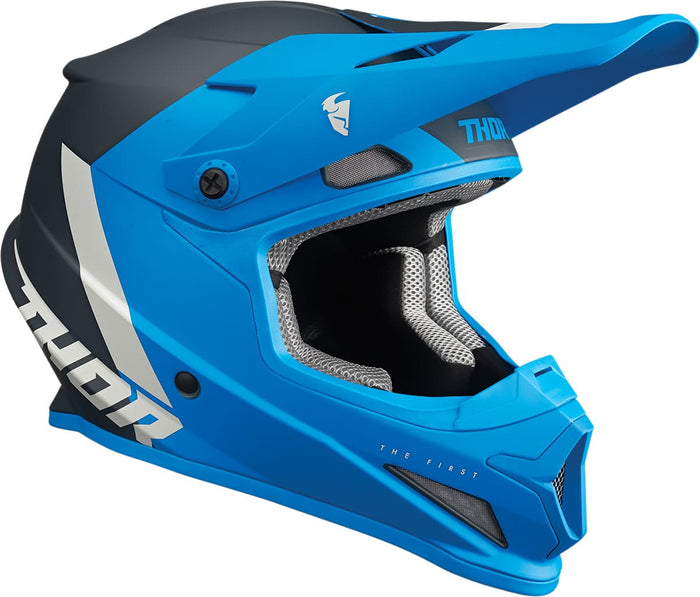 TH01107335 Casco cross Thor Sector Chev blu / antracite 4XL