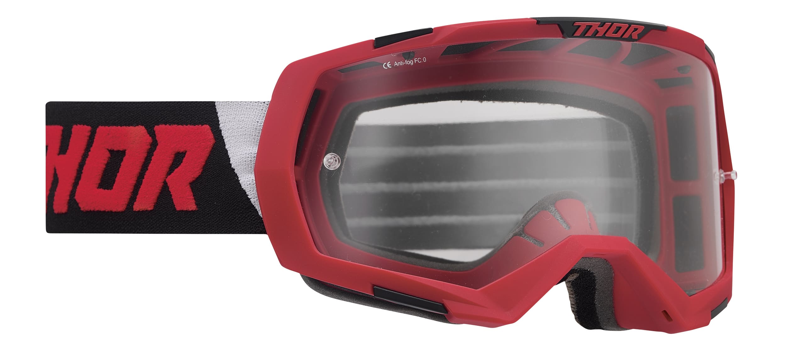 TH26012800 Thor Regiment Cross Mask Red / Black