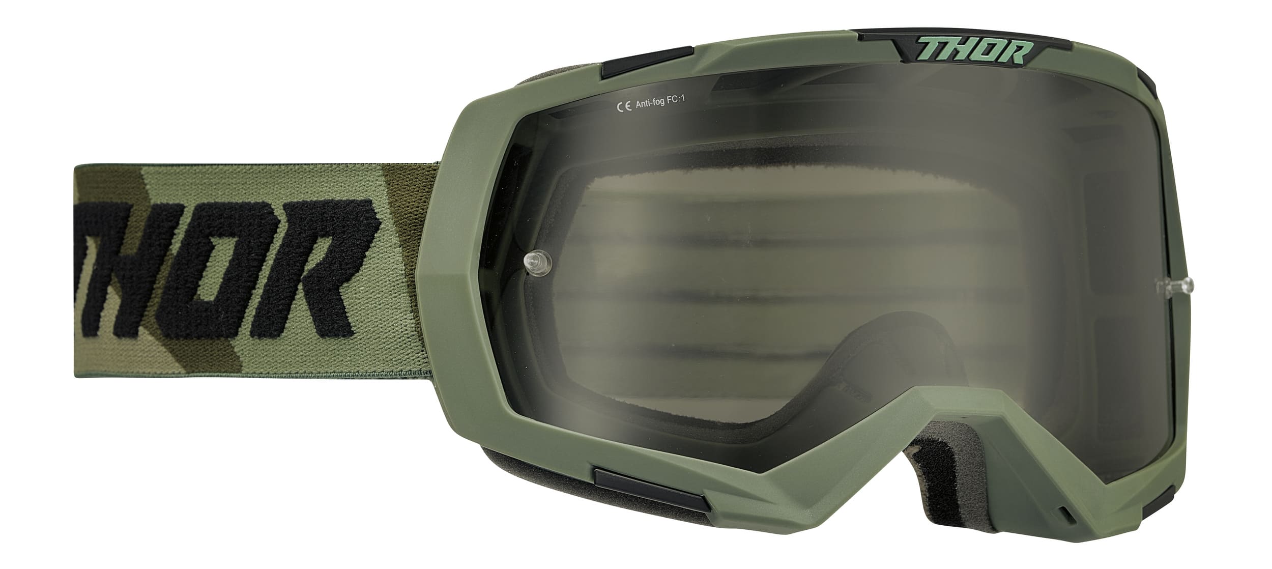 TH26012966 Thor Regiment khaki / black cross mask