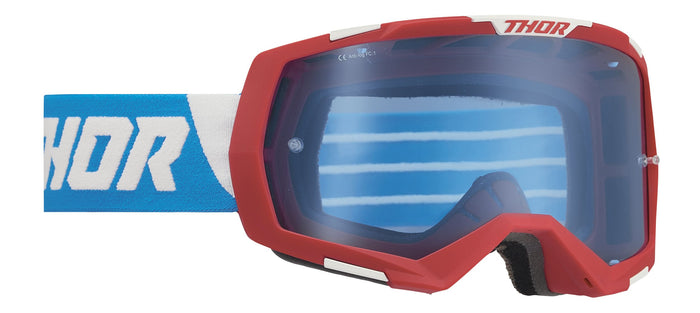 TH26012967 Maschera cross Thor Regiment rosso / bianco / blu
