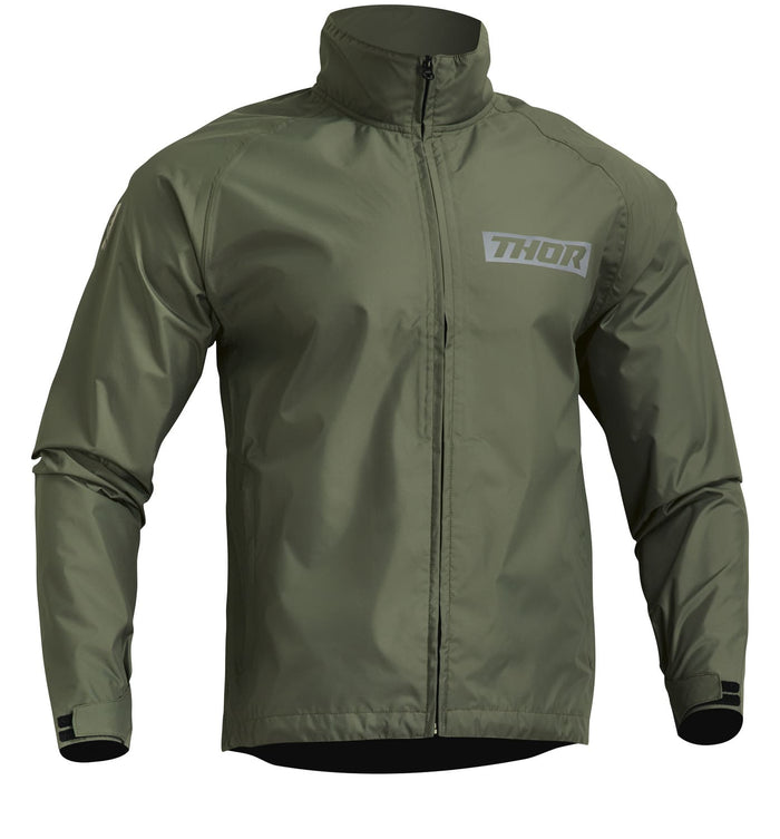 TH29200692 Giacca a vento Thor Pack verde oliva 3XL