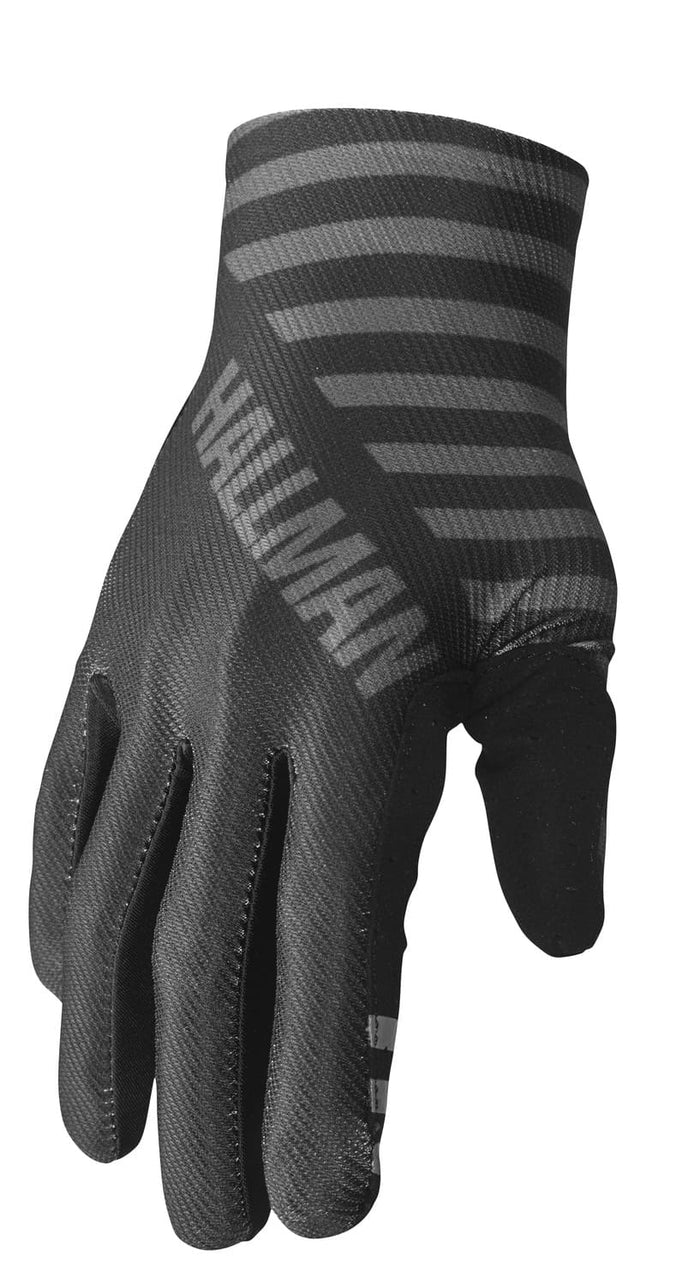 TH33307302 Guanti cross Hallman Mainstay Slice antracite / nero 2X