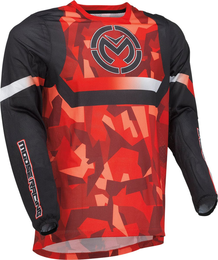 MR-29107209 Maglia cross Moose Racing Sahara rosso/nero 3X, COD: MR-29107209