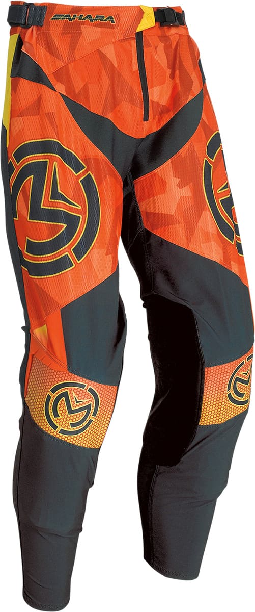MR-290110409 Pantaloni cross Moose Racing Sahara aranciato/nero 42