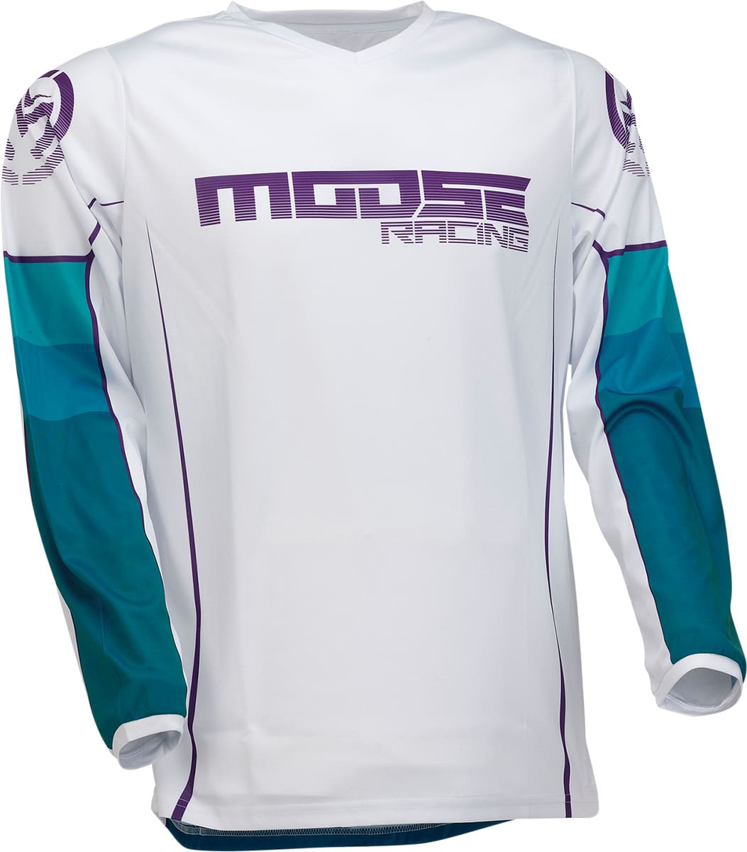MR-29107178 Maglia cross Moose Racing Qualifier blu/bianco 4X