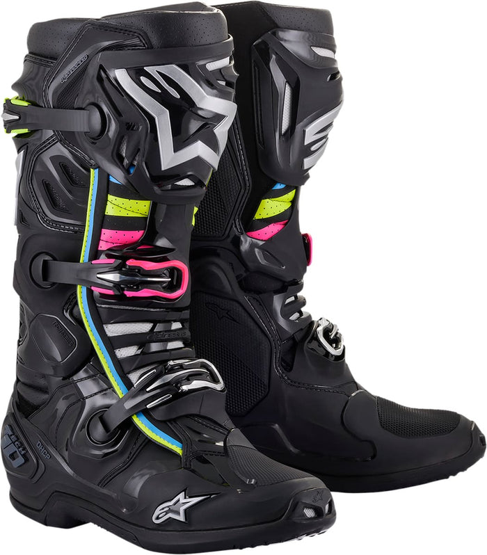 ALP34102650 Stivali Alpinestars Tech 10 Supervented Black Hue 49