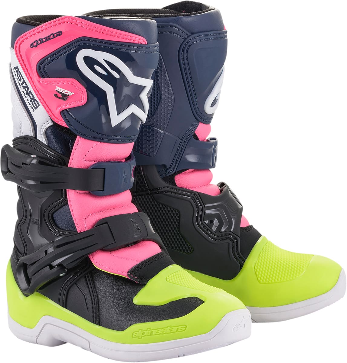 ALP34110595 Stivali Alpinestars Tech 3S noir / blanc / jaune 42