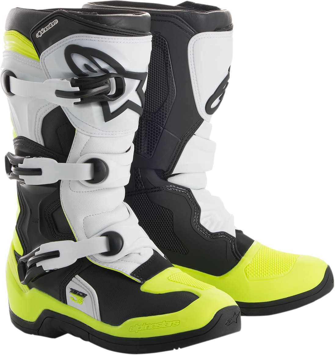 ALP34110417 Stivali Alpinestars Tech 3S noir / blanc / jaune 42