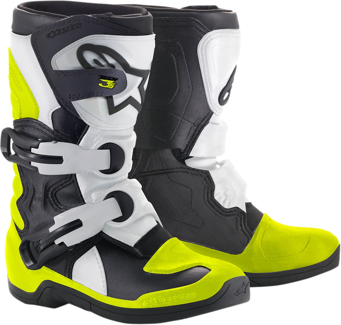 ALP34110396 Stivali Alpinestars Tech 3S noir / blanc / jaune 33