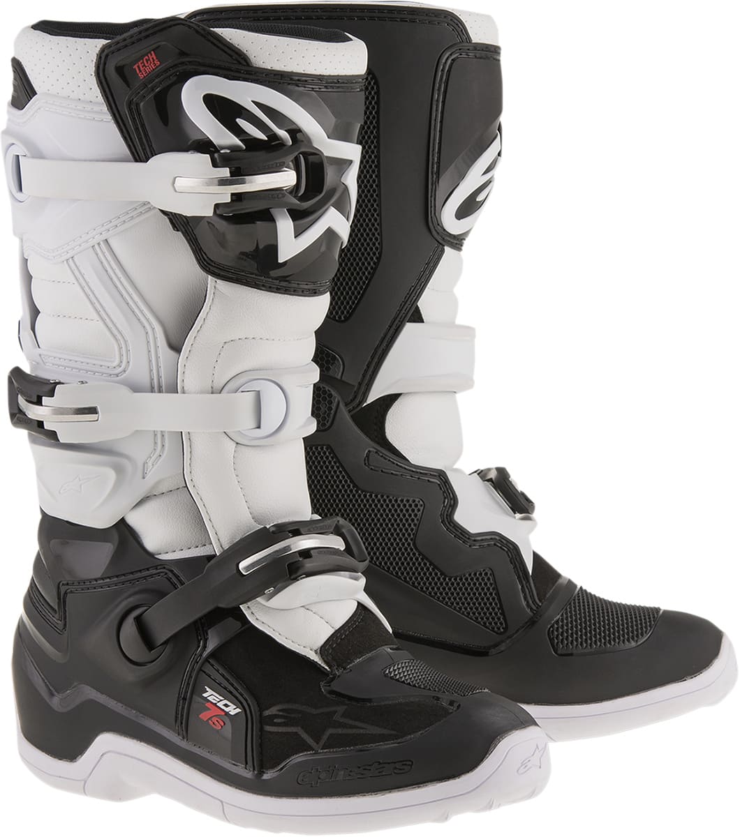 ALP34110353 Stivali Alpinestars Tech 7S noir / blanc 42