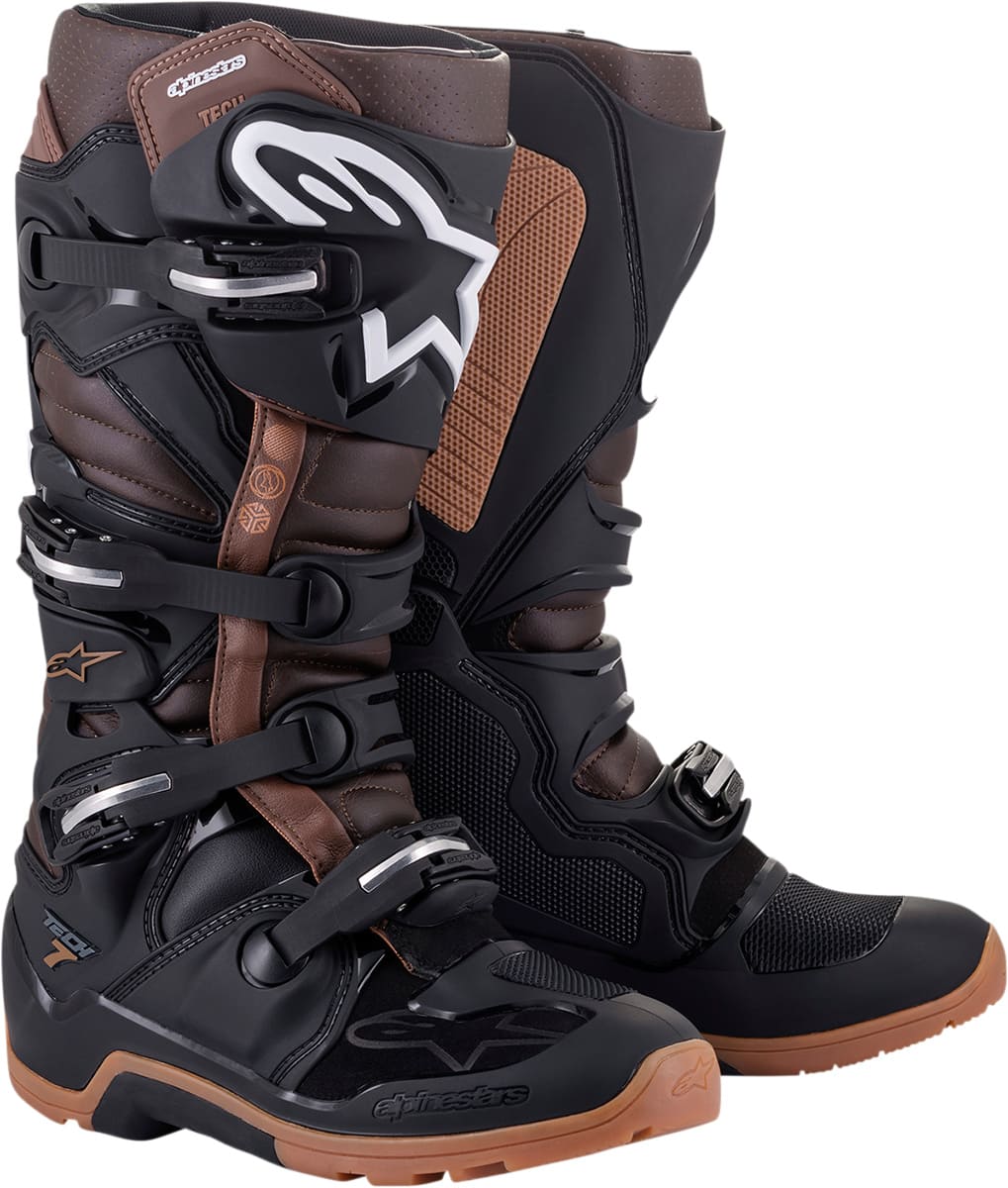 ALP34102692 Stivali Alpinestars Tech 7 Enduro noir / brun 49