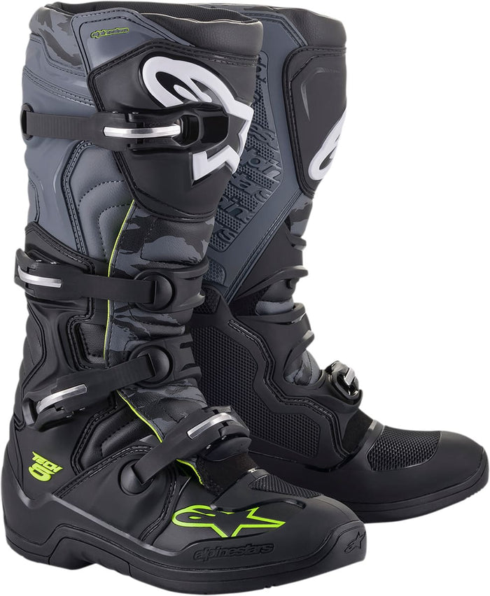 ALP34102674 Stivali Alpinestars Tech 5 noir / gris / jaune 49, COD: ALP34102674