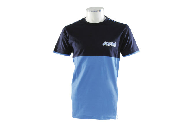 P098.2614/S T-shirt Polini Evo Bicolore blu S - Billaricambi SRLS
