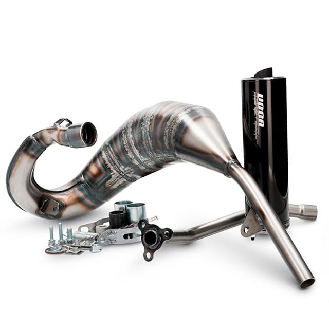 VCR-RD36191/BK Scarico Voca Cross Rookie 50 - 70 nero Beta RR dopo 2021