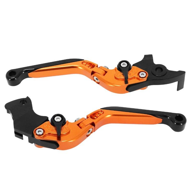 AVOC-181846 Leva freno + frizione regolabileAvoc Nero / Arancione KTM Duke 125, COD: AVOC-181846