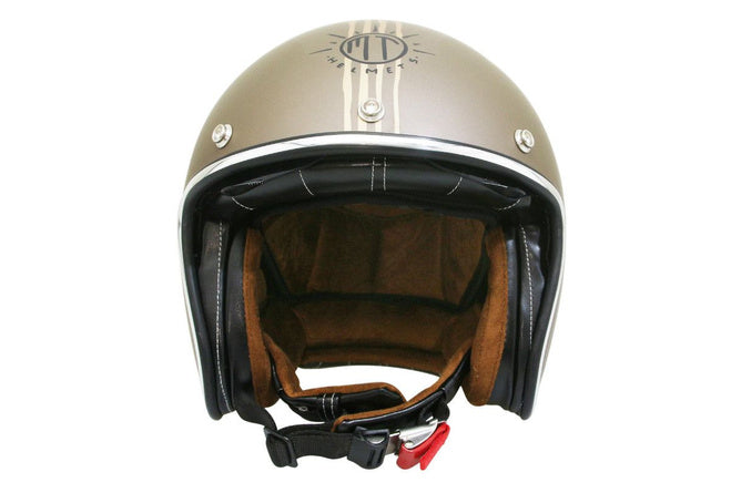 MT-153783 Casco jet MT Le Mans 2 SV Outlander marrone opaco M