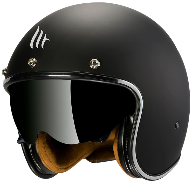 MT-154793 Casco jet MT Le Mans 2 SV Uni nero opaco XXL, COD: MT-154793