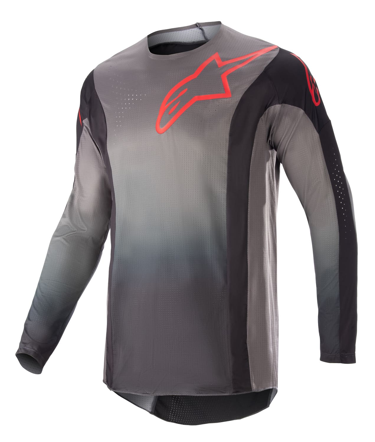 ALP29107273 Maglia MX Alpinestars Techstar Sein nero/rosso 2XL