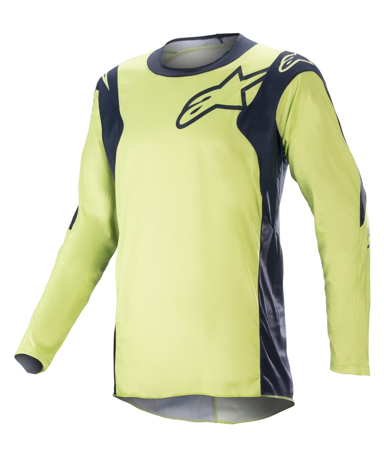 ALP29107303 Maglia MX Alpinestars Racer Hoen vert/blu marino 2XL