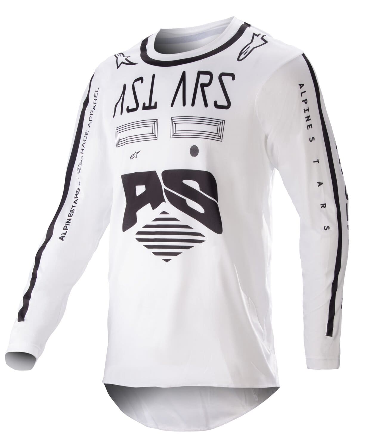 ALP29107328 Maglia MX Alpinestars Racer Found bianco 2XL