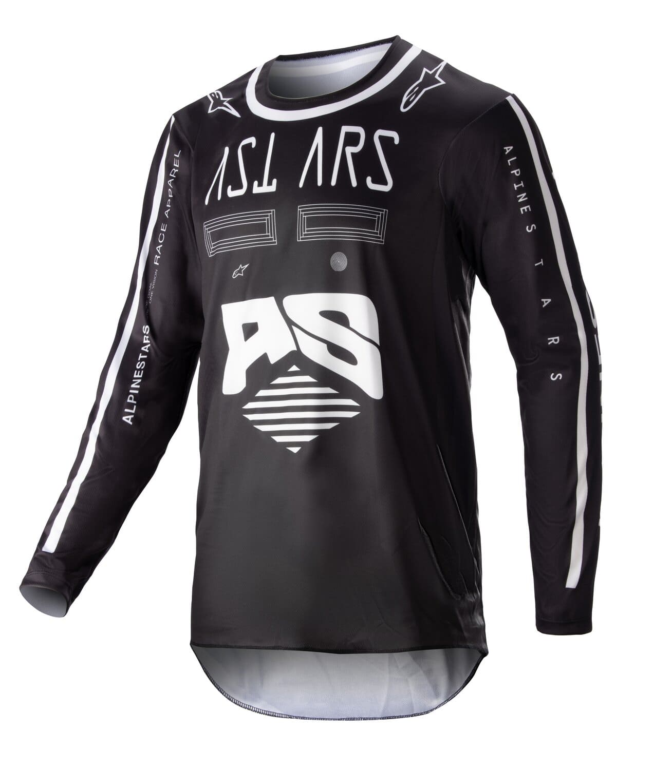 ALP29107323 Maglia MX Alpinestars Racer Found nero 2XL