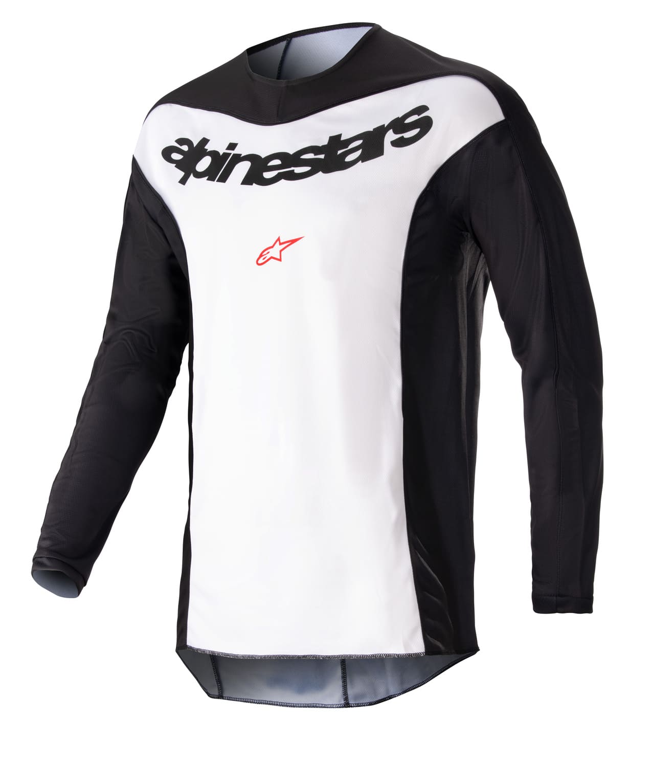 ALP29107359 Maglia MX Alpinestars Fluid Lurv nero/bianco 2XL