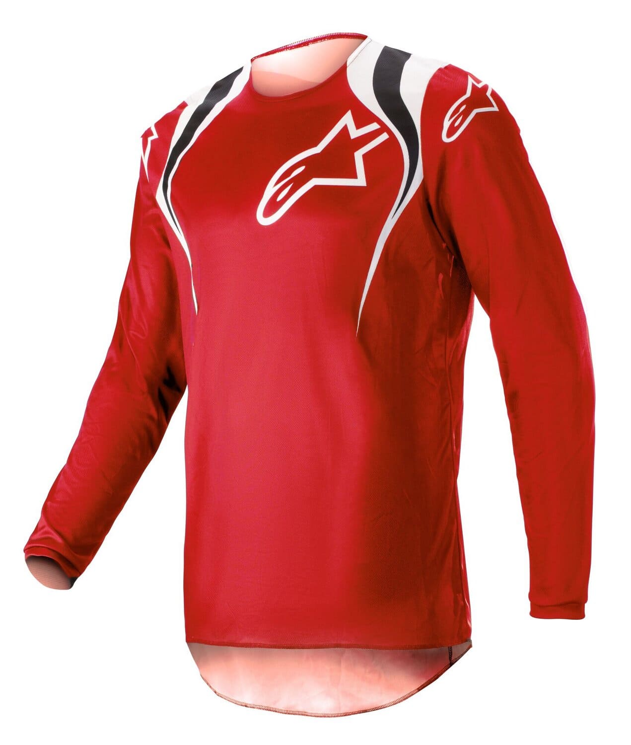 ALP29107349 Maglia MX Alpinestars Fluid Narin rosso/bianco 2XL