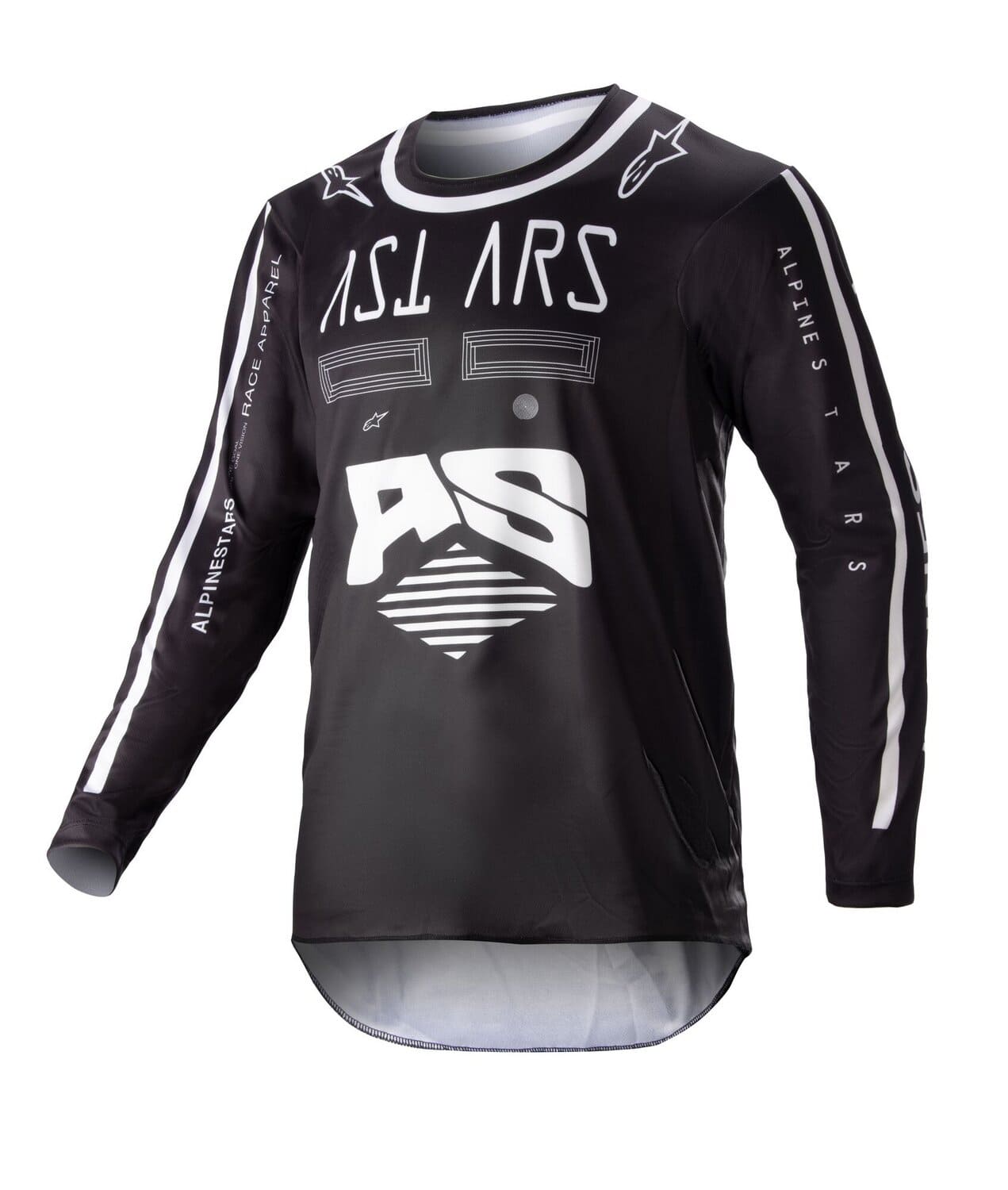 ALP29122308 Maglia MX Alpinestars Kids Racer Found nero XL