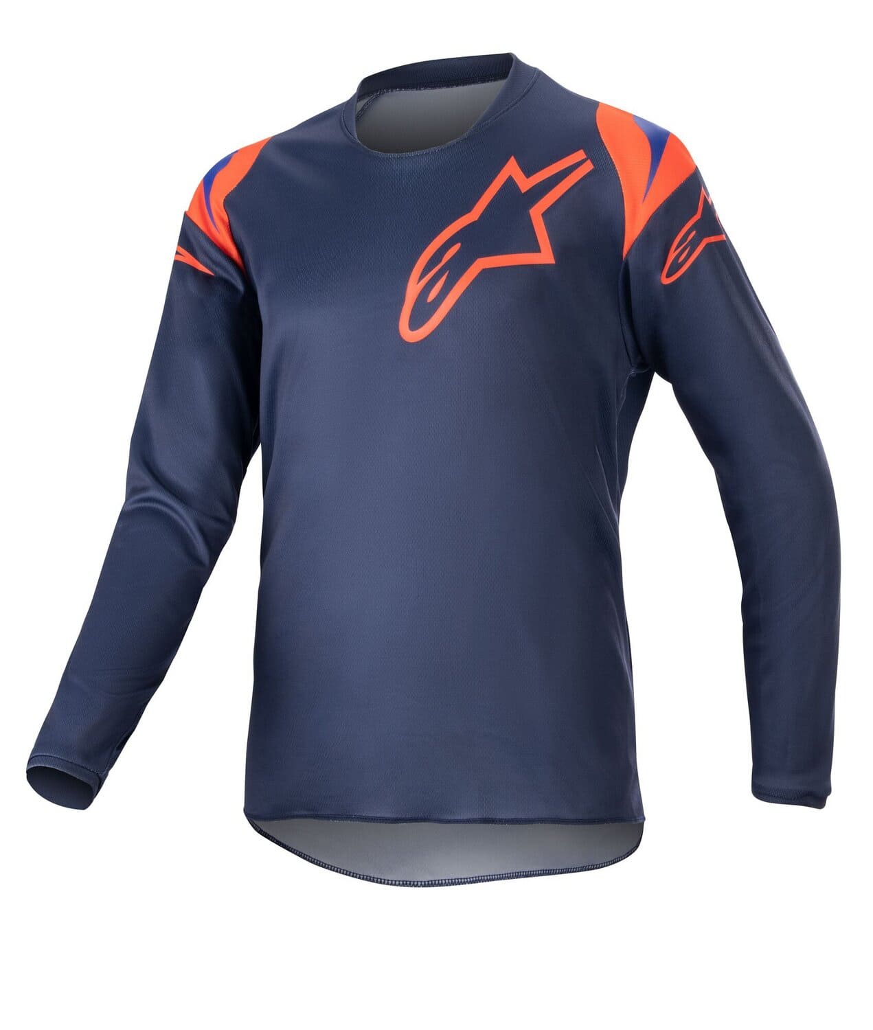 ALP29122320 Maglia MX Alpinestars Kids Racer Narin blu marino/aranciato XL