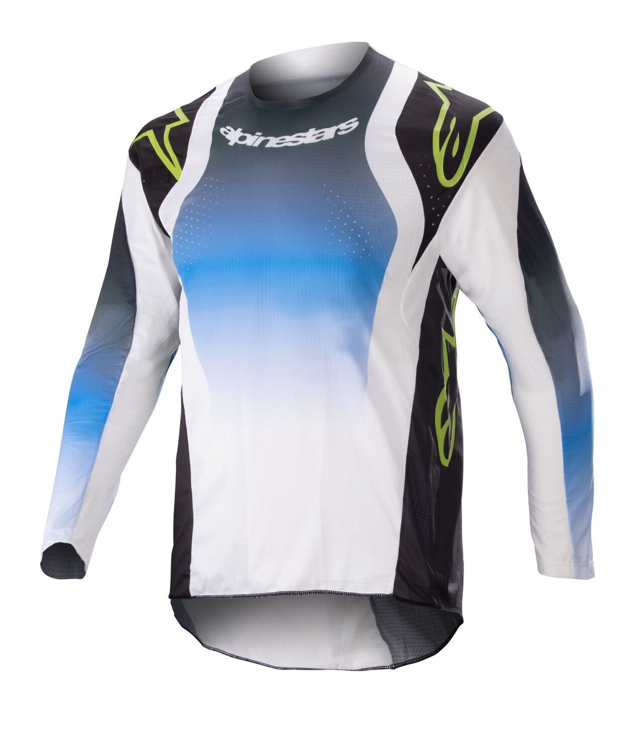 ALP29122326 Maglia MX Alpinestars Kids Racer Push blu/bianco XS