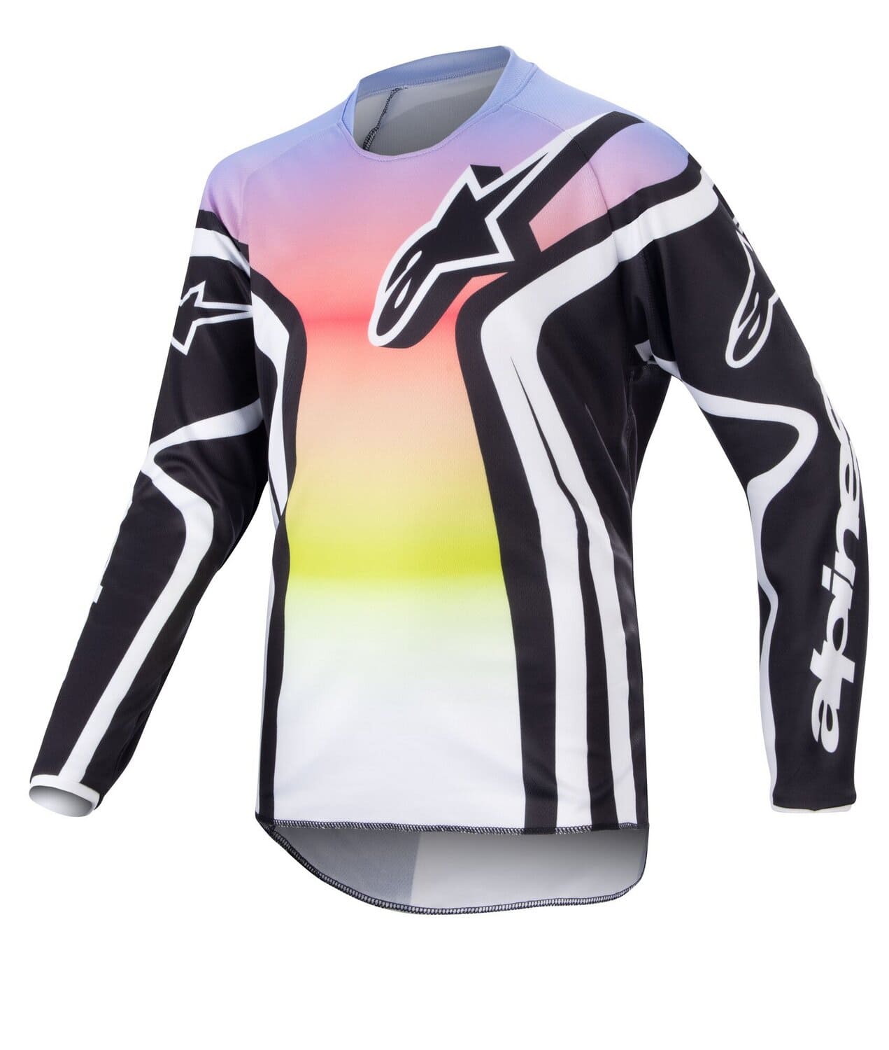 ALP29122304 Maglia MX Alpinestars Kids Racer Semi nero/multicolor XL