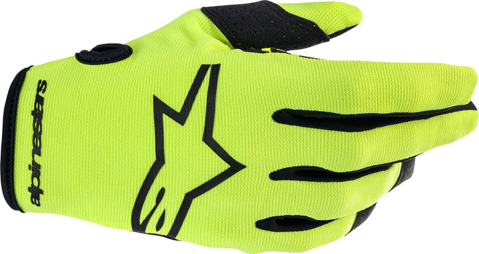 ALP33307464 Guanti MX Alpinestars Radar giallo fluo/nero 2XL