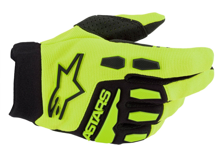 ALP33321767 Guanti MX Alpinestars Kids & Youth Full Bore giallo fluo/nero L, COD: ALP33321767