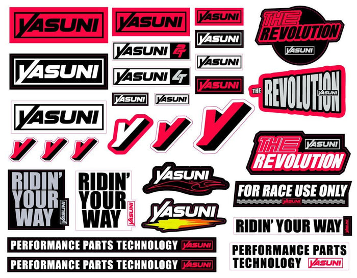 YASSTICKERKIT Set Adesivi Yasuni, COD: YASSTICKERKIT