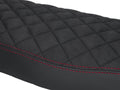 STT49206 Coprisella Schmitt trapuntato nero / rosso Simson S50 / S51 / S70, COD: STT49206