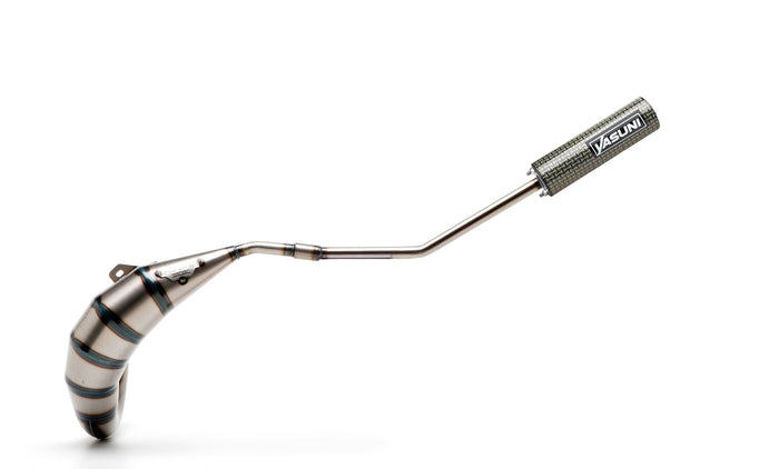 YAS233TCK Scarico Yasuni Cross HM carbon Kevlar® Derbi X-treme