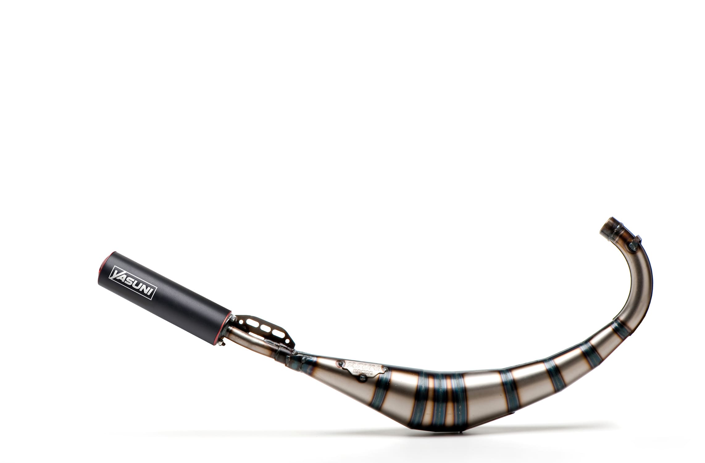 YAS810TR Scarico Yasuni R2 nero / rosso AM6 / Derbi, COD: YAS810TR